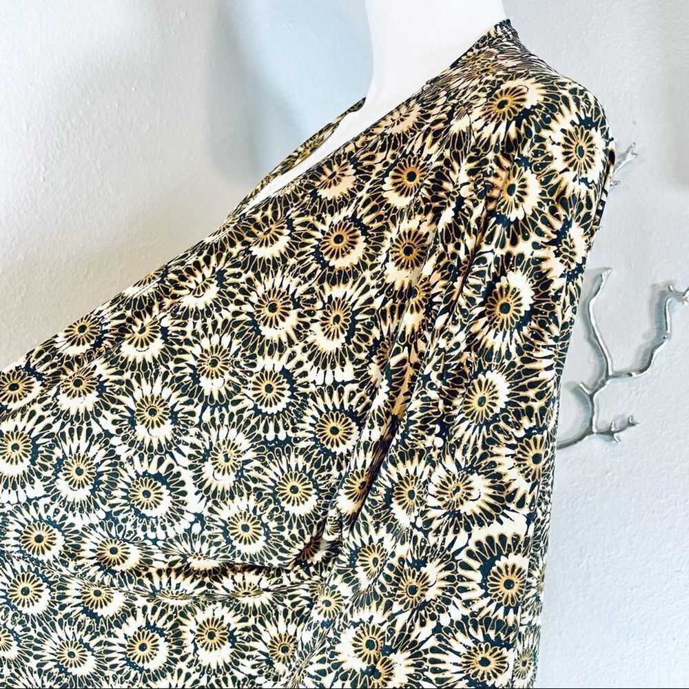 Lularoe Boho Patterned Open Front Cardigan Relaxed - image 5